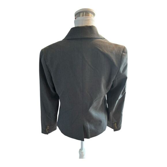 Isaac Mizrahi Gray Blazer Size M - Picture 2 of 3